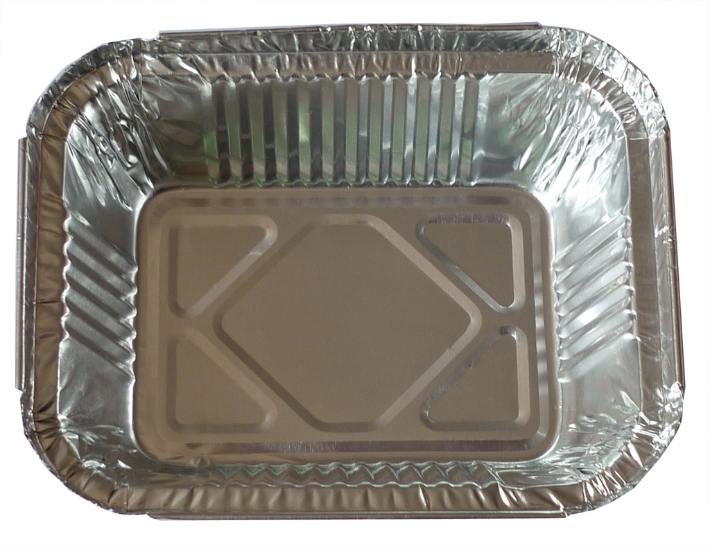 Aluminum foil takeout container NO1 with lids