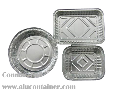 Round Foil Containers And Rectangle Foil Containers